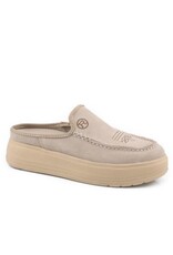 SHOES WMS ROPER MULE SUEDE BEIGE