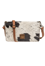 WALLET CROSSBODY WMS STS COWHIDE SADDLE TRAMP EVIE