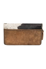 WALLET CROSSBODY WMS STS COWHIDE SADDLE TRAMP EVIE