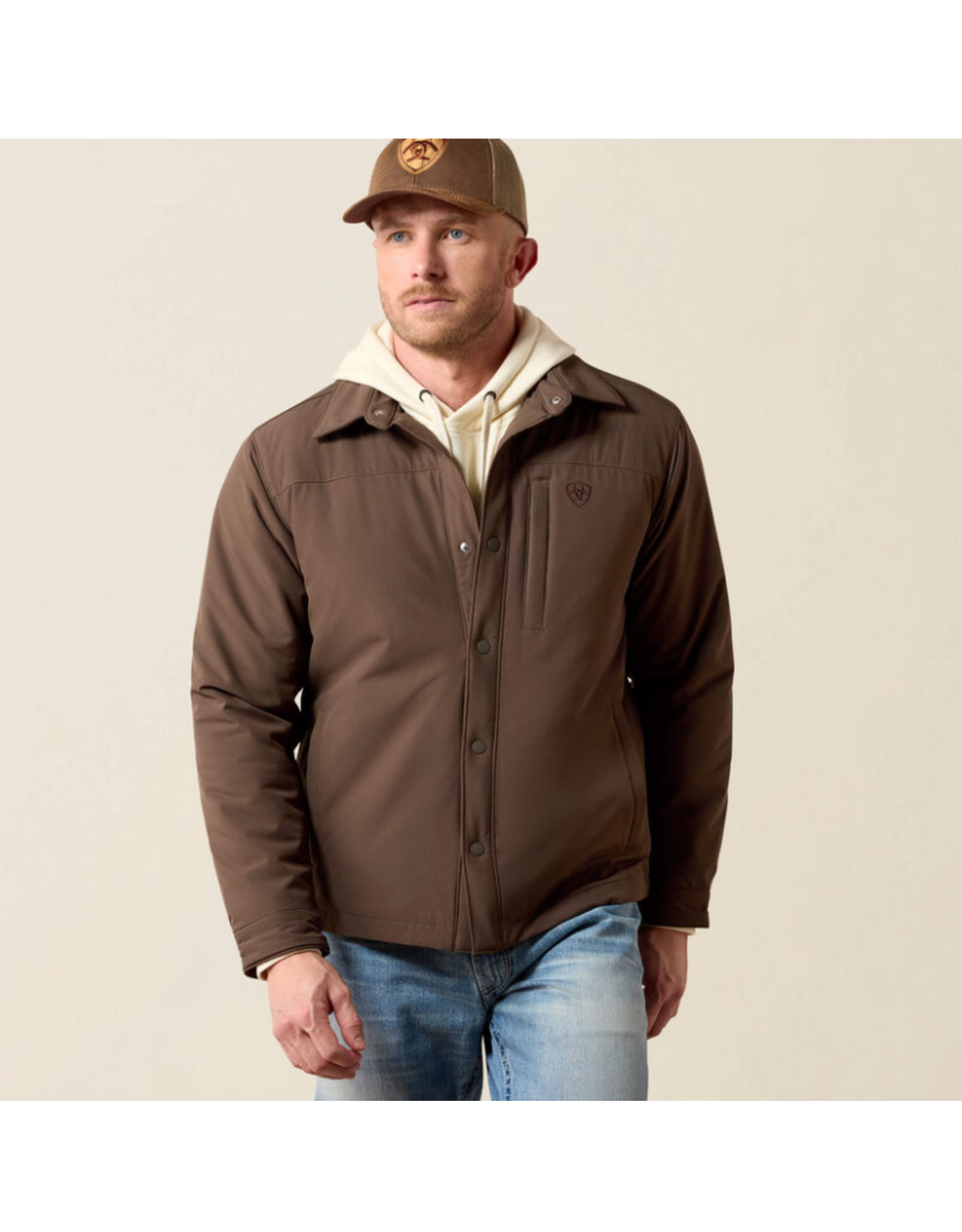 SHIRT JACKET MNS ARIAT STRETCHSHELL WREN