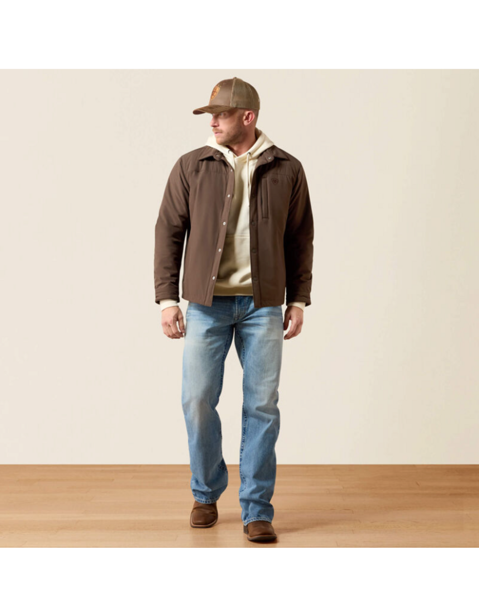 SHIRT JACKET MNS ARIAT STRETCHSHELL WREN
