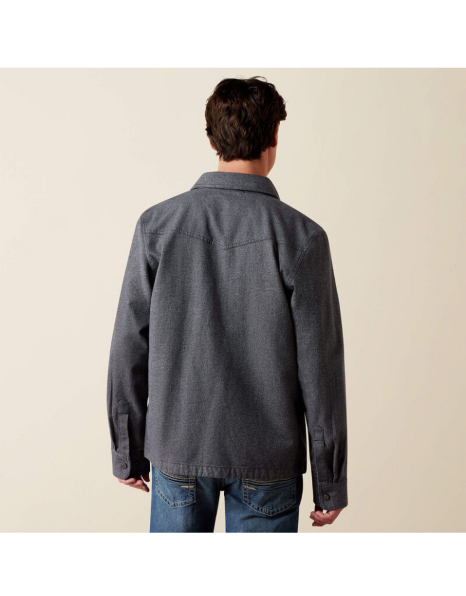 SHIRT JACKET MNS ARIAT MENSWEAR INKWELL
