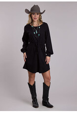 DRESS WMS ROPER CREW NECK BLACK