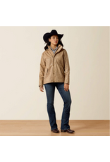 DRIZZLE RAIN COAT WMS ARIAT FADED LEOPARD