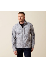JACKET MNS ARIAT SOFTSHELL GREY CAMO PRINT