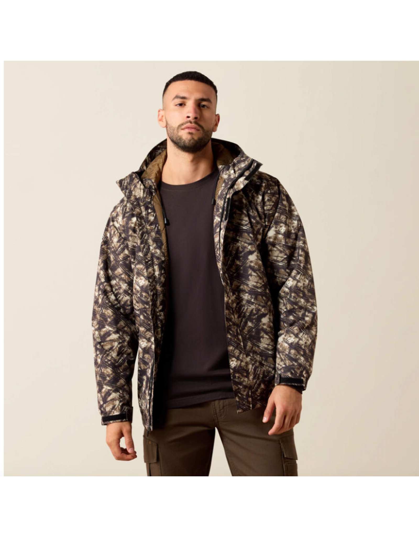 JACKET MNS ARIAT REBAR STORMSHELL CAMO
