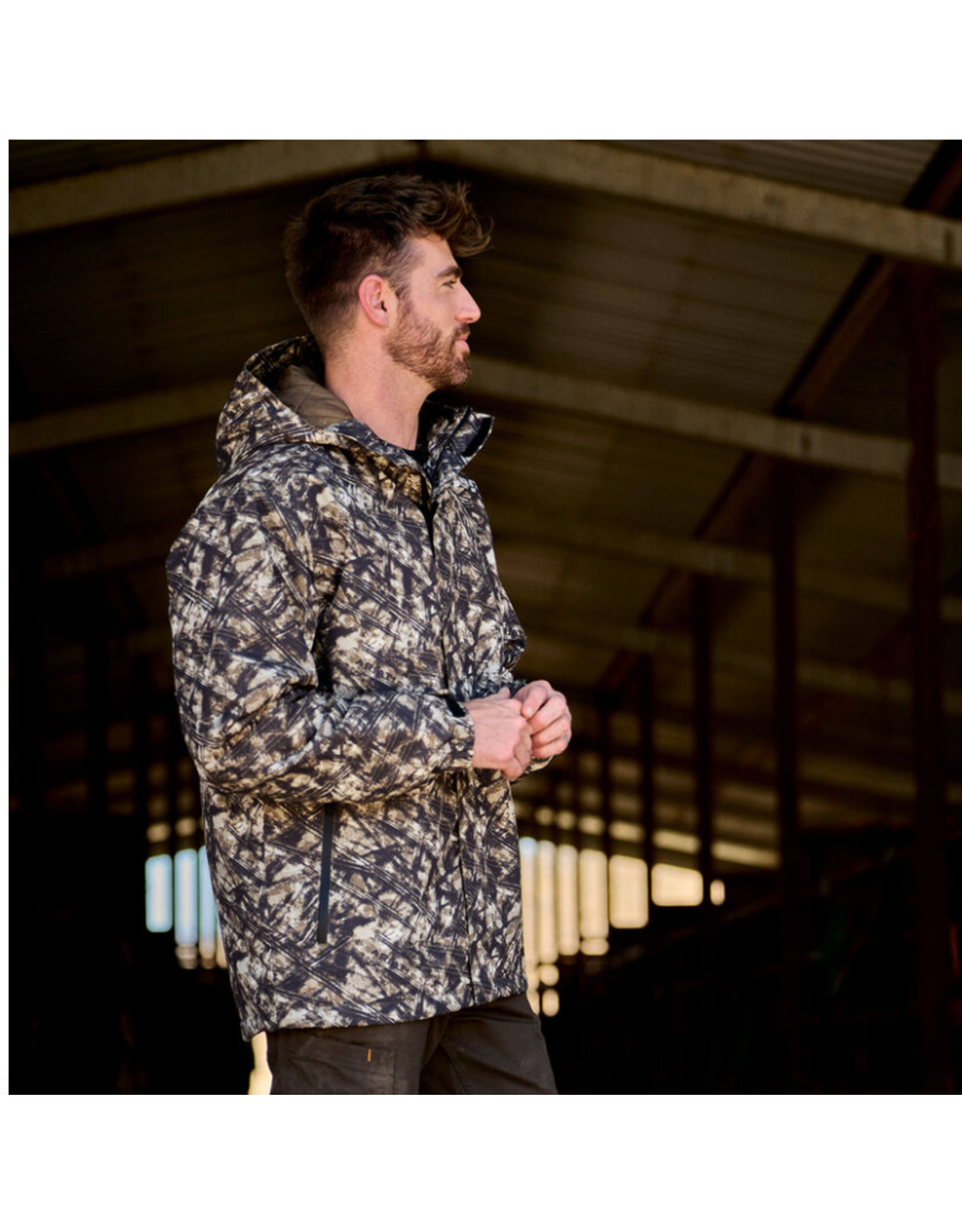JACKET MNS ARIAT REBAR STORMSHELL CAMO