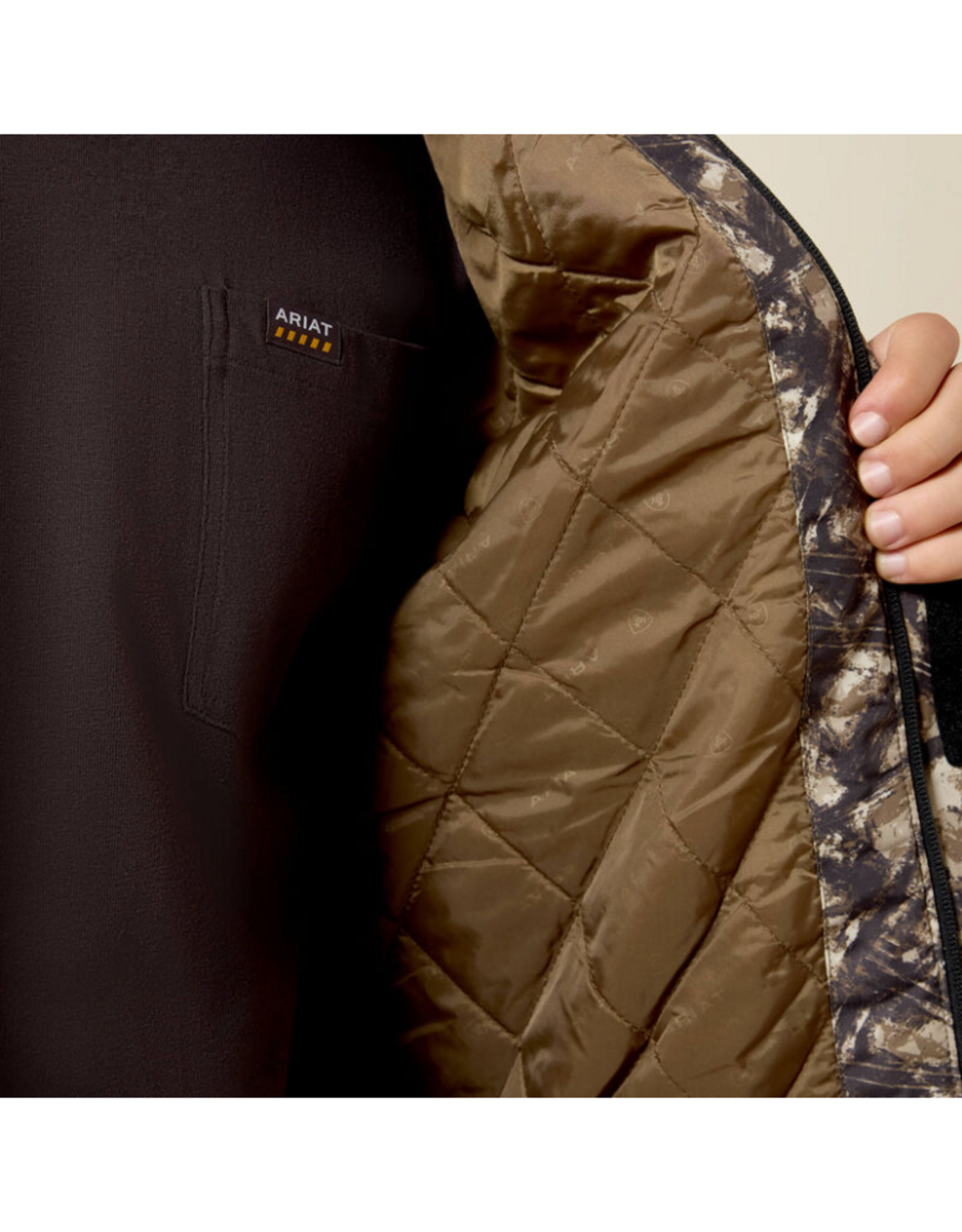 JACKET MNS ARIAT REBAR STORMSHELL CAMO