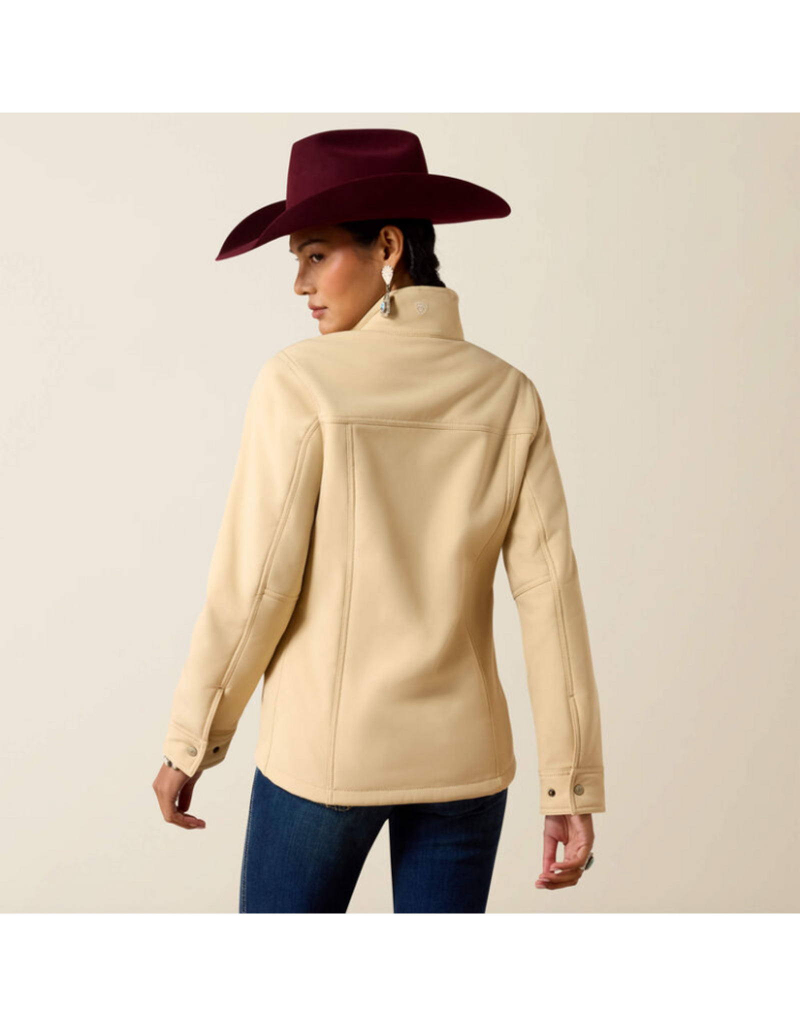 JACKET WMS ARIAT BERBER SOFT SHELL IRISH CREAM