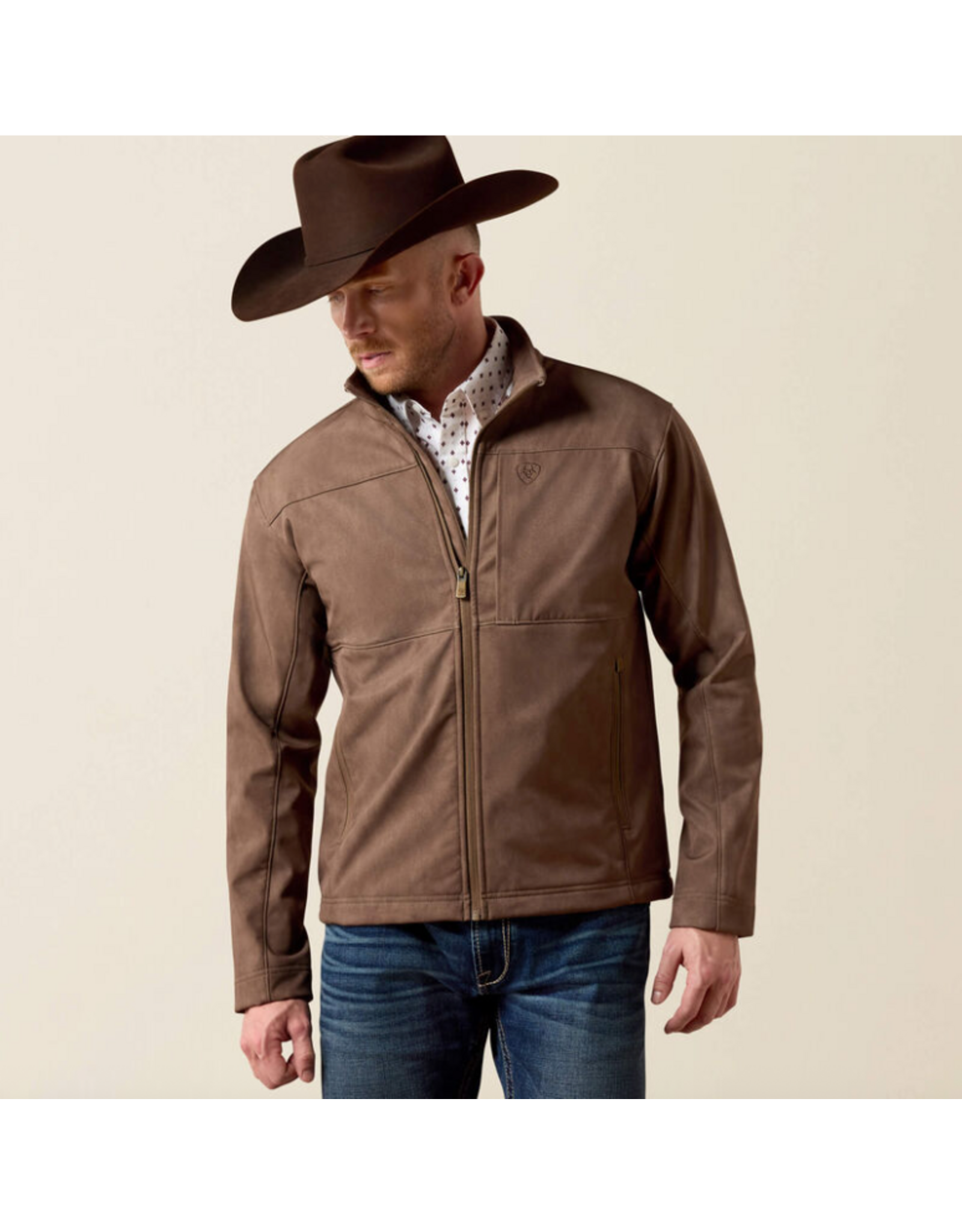 JACKET MNS ARIAT VERNON  WREN FAUX LEATHER