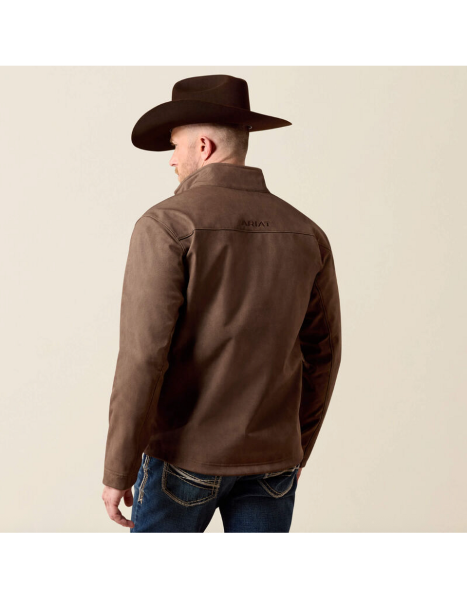 JACKET MNS ARIAT VERNON  WREN FAUX LEATHER