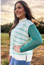 MESH SHIRT WOMENS TURQUOISE