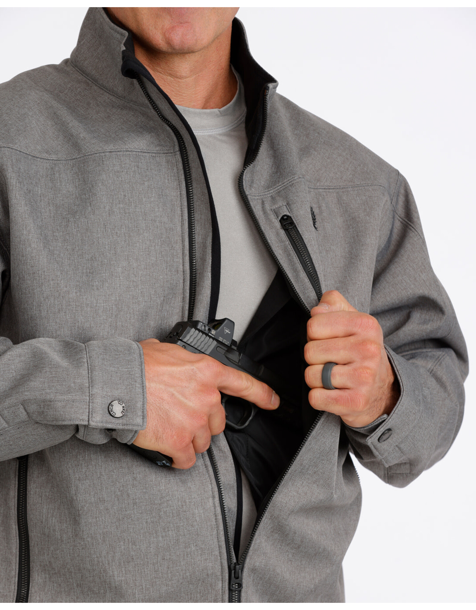 CINCH JACKET MNS CINCH CC BONDED GRAY