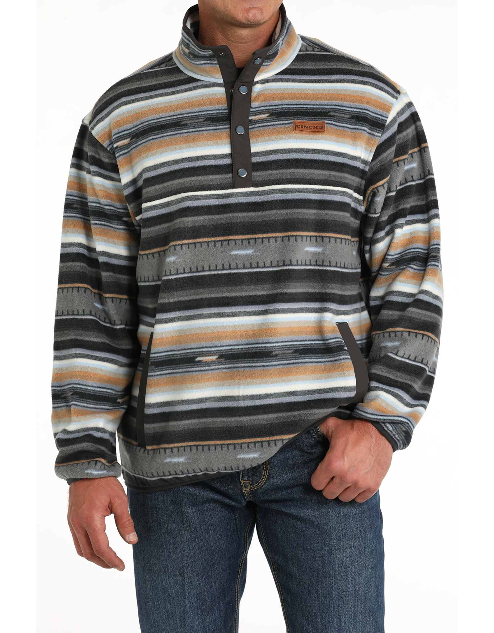 CINCH PULLOVER CINCH MNS FLEECE MULTI COLOR AZTEC