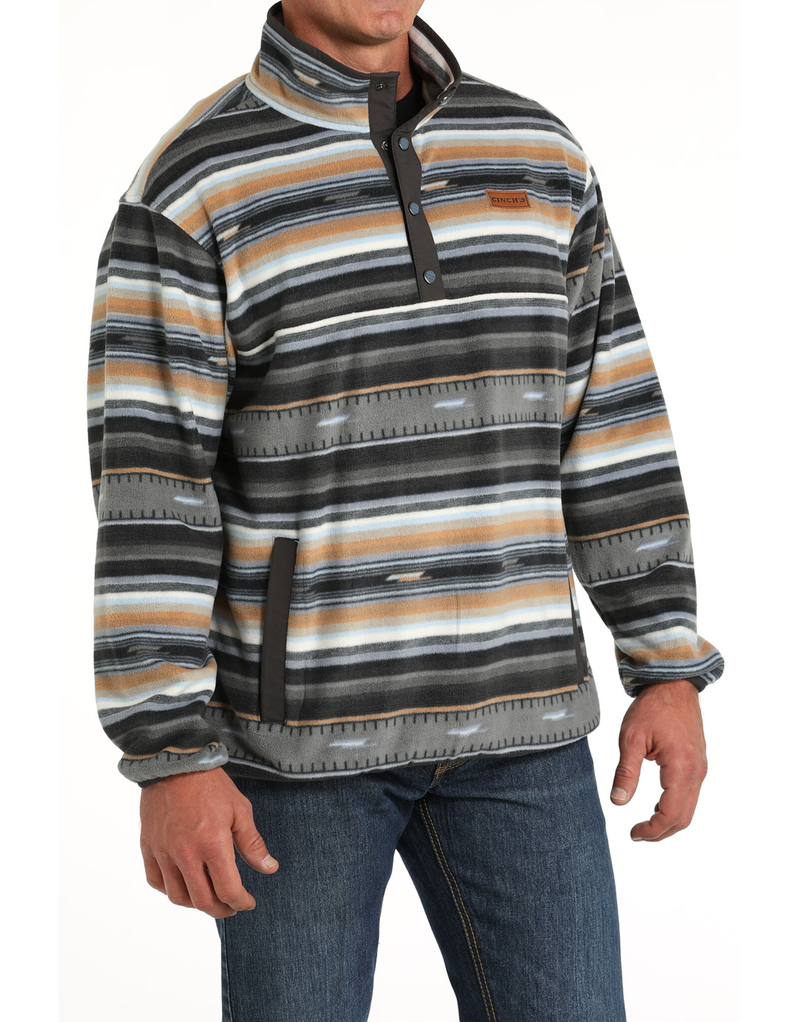 CINCH PULLOVER CINCH MNS FLEECE MULTI COLOR AZTEC