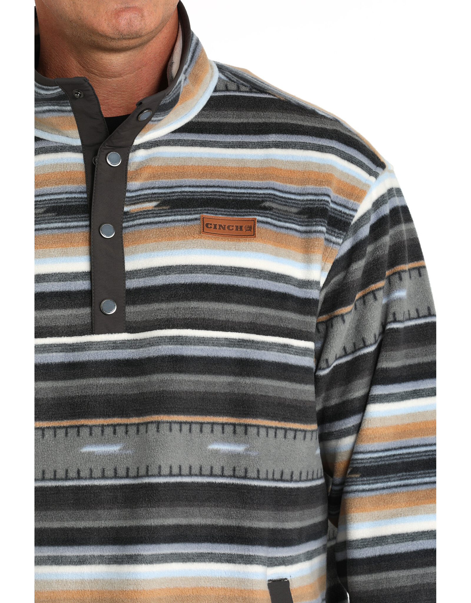CINCH PULLOVER CINCH MNS FLEECE MULTI COLOR AZTEC
