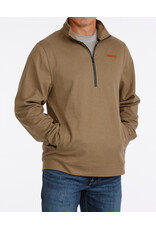 CINCH PULLOVER MNS CINCH 1/2 ZIP BROWN
