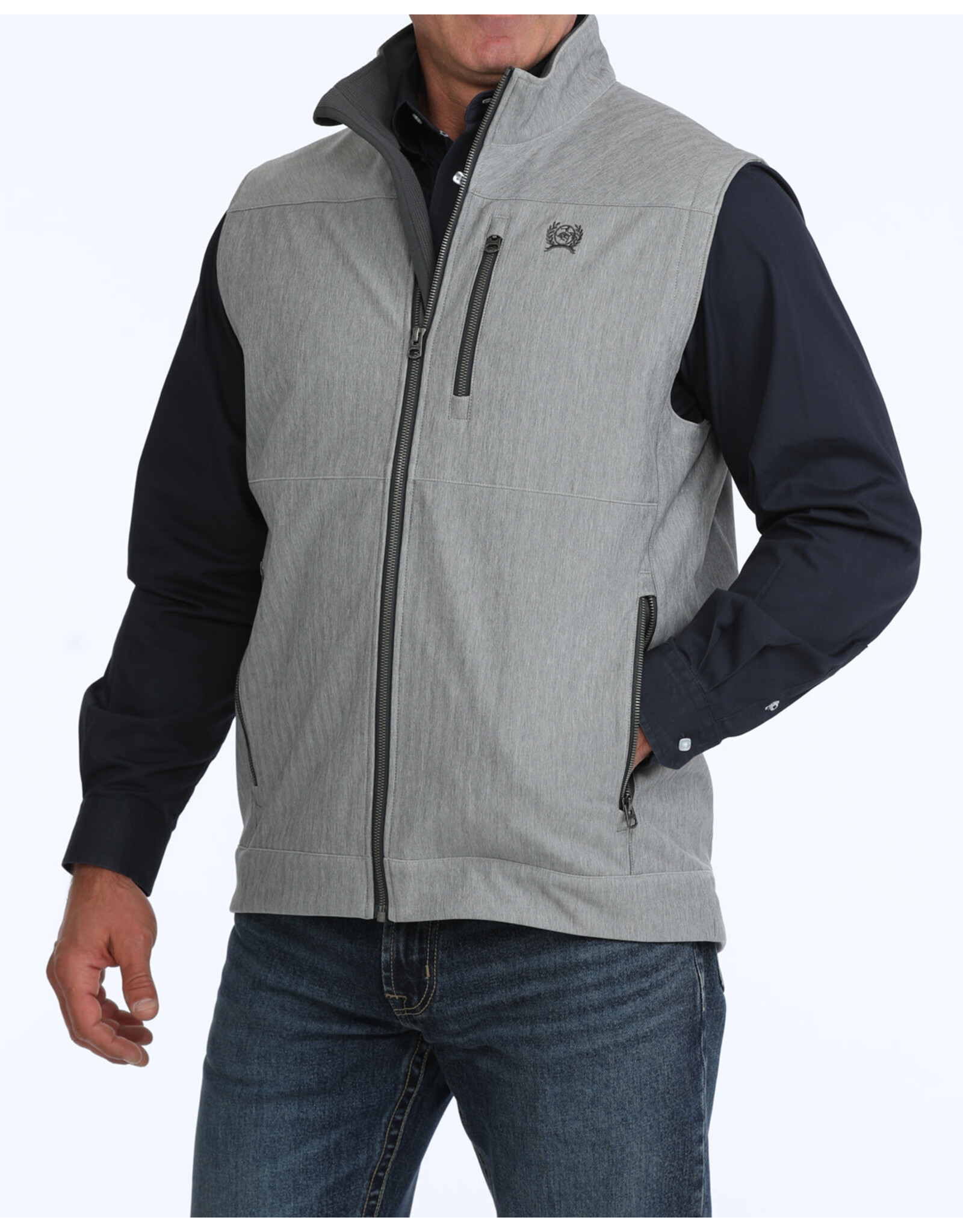 CINCH VEST MNS CINCH BONDED GRAY