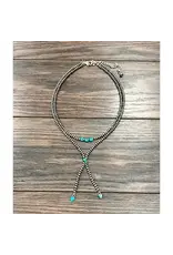 NECKLACE 23" NAVAJO PEARL Y STRAND