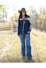 CINCH HOODIE WMS CINCH BONDED NAVY AZTEC