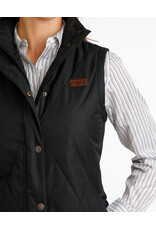 VEST WMS CINCH BARN LONG BLACK