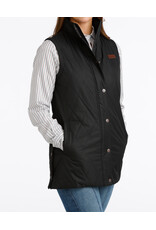 VEST WMS CINCH BARN LONG BLACK