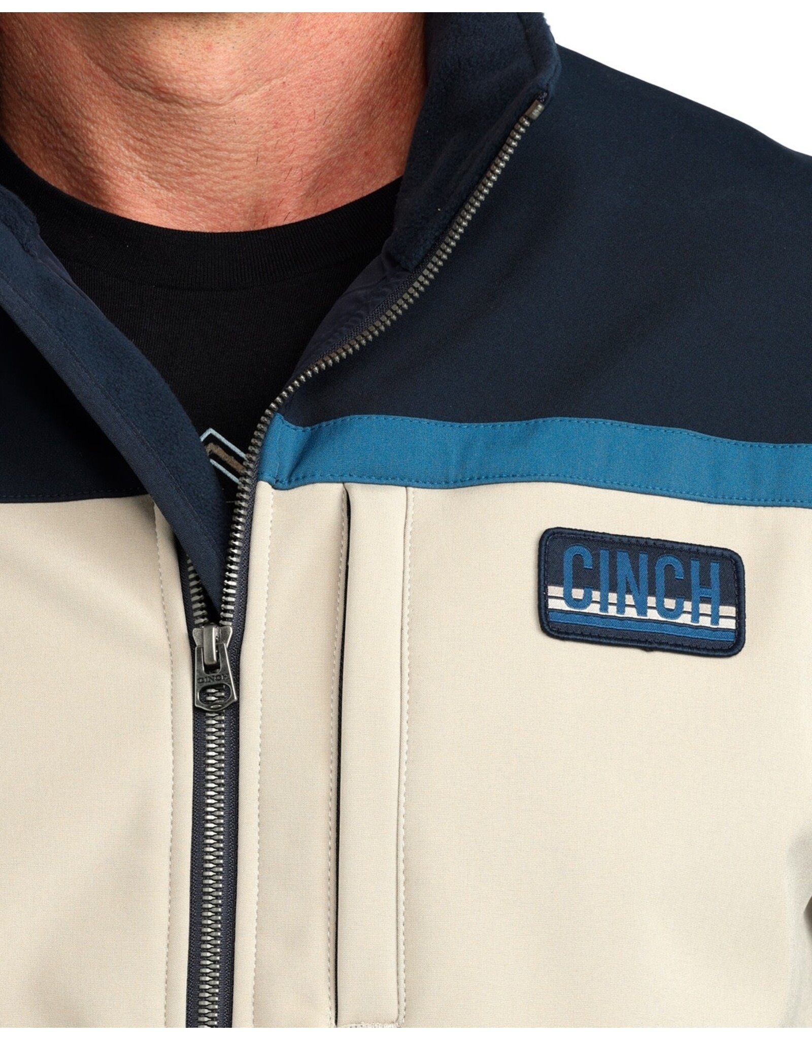CINCH JACKET MNS CINCH BONDED JACKET COLOR BLOCK BLUE