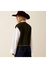 SWEATER VEST ARIAT WMS WICHITA IVY GREEN