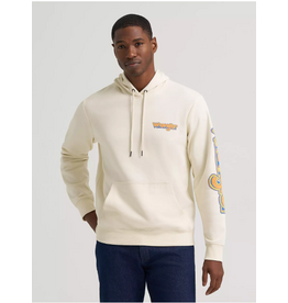 HOODIE MNS WRANGLER SENDIT WHITE