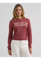 SWEATER WMS WRANGLER RODEO ROSE