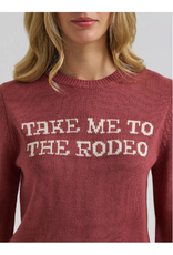 SWEATER WMS WRANGLER RODEO ROSE