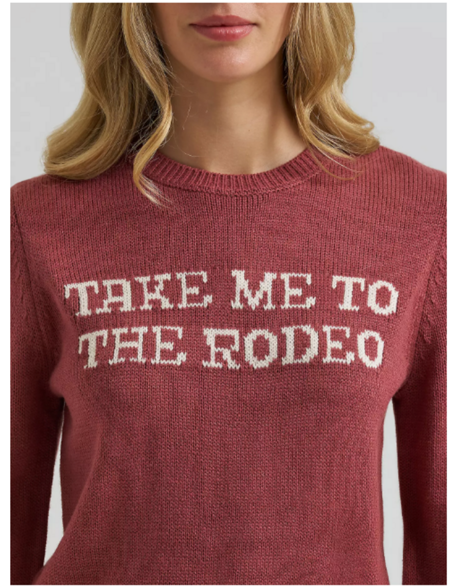 SWEATER WMS WRANGLER RODEO ROSE