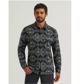 SHAKET MNS WRANGLER CAMPSITE JET BLACK CHECOTAH