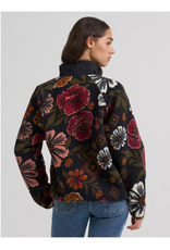JACKET WRANGLER WMS ELEVATED BLACK SHERPA FLOWER
