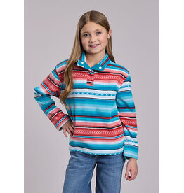 ROPER PULLOVER GIRLS ROPER COLORFUL OMBRE STRIPE