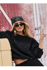 SWEATSHIRT WMS WRANGLER X LW PRESHOW BLK
