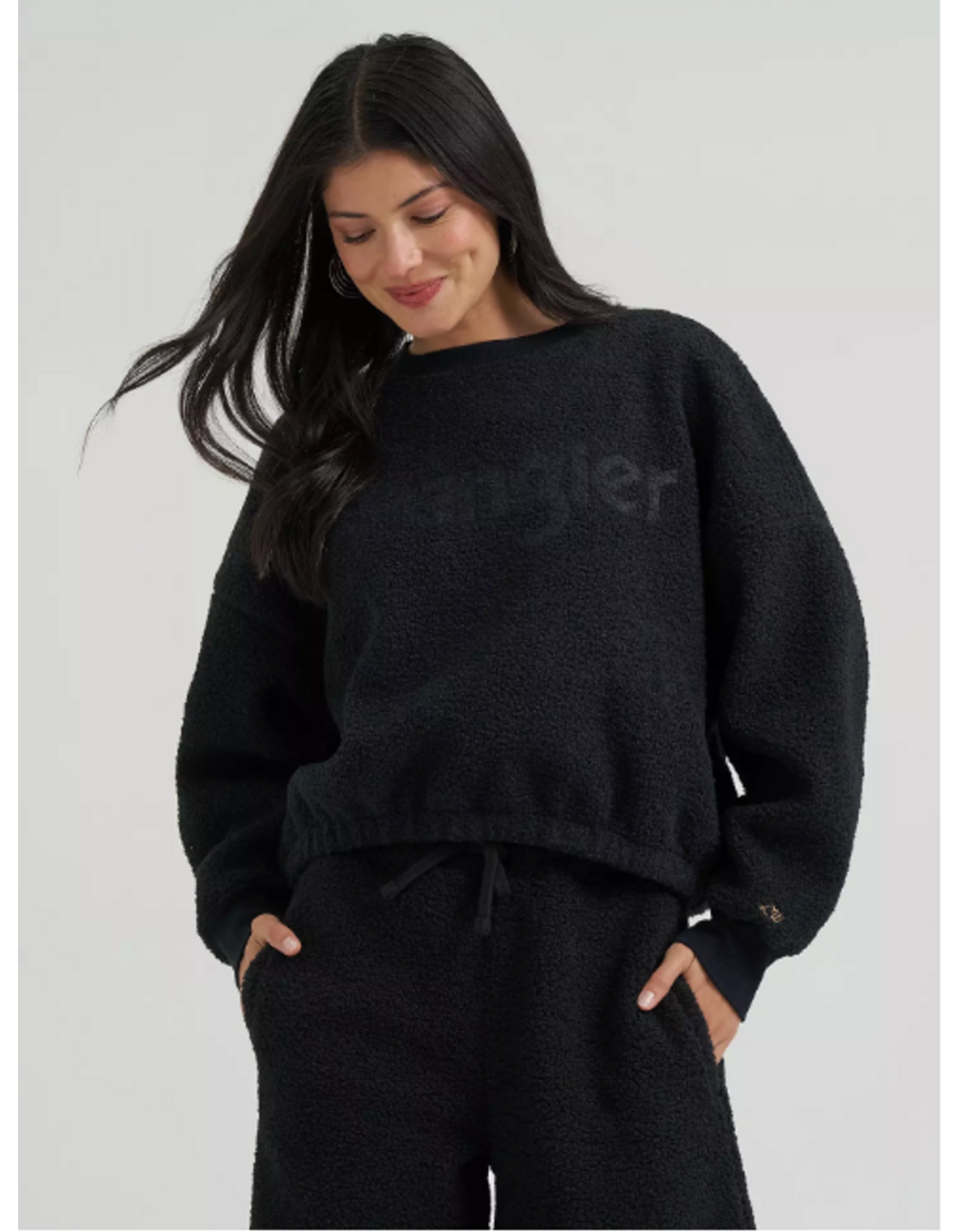 SWEATSHIRT WMS WRANGLER X LW PRESHOW BLK