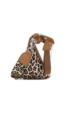 CLEAR BAG PURSE WRANGLER CHEETAH PRINT