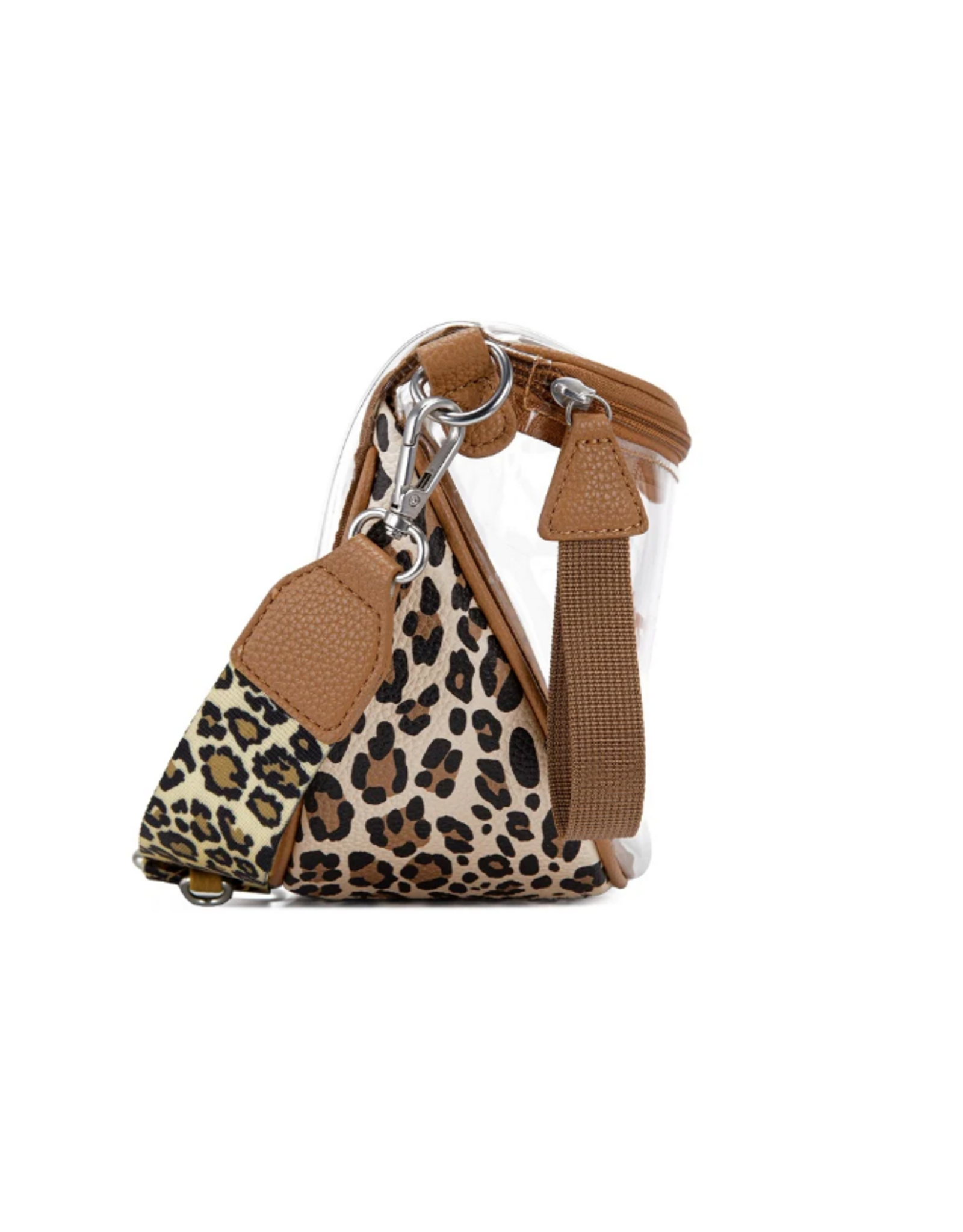 CLEAR BAG PURSE WRANGLER CHEETAH PRINT