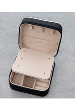 JEWELRY BOX TRAVEL CASE METAL PLATE