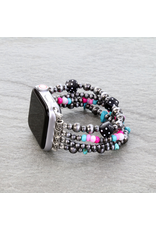 APPLE WATCH BAND STRETCH FUN THEME PINK 8 BALL
