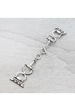 APPLE WATCH BAND SILVER HORSE BIT