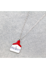 NECKLACE PENDANT EPOXY CIGARETTE EAR TAG