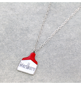 NECKLACE PENDANT EPOXY CIGARETTE EAR TAG