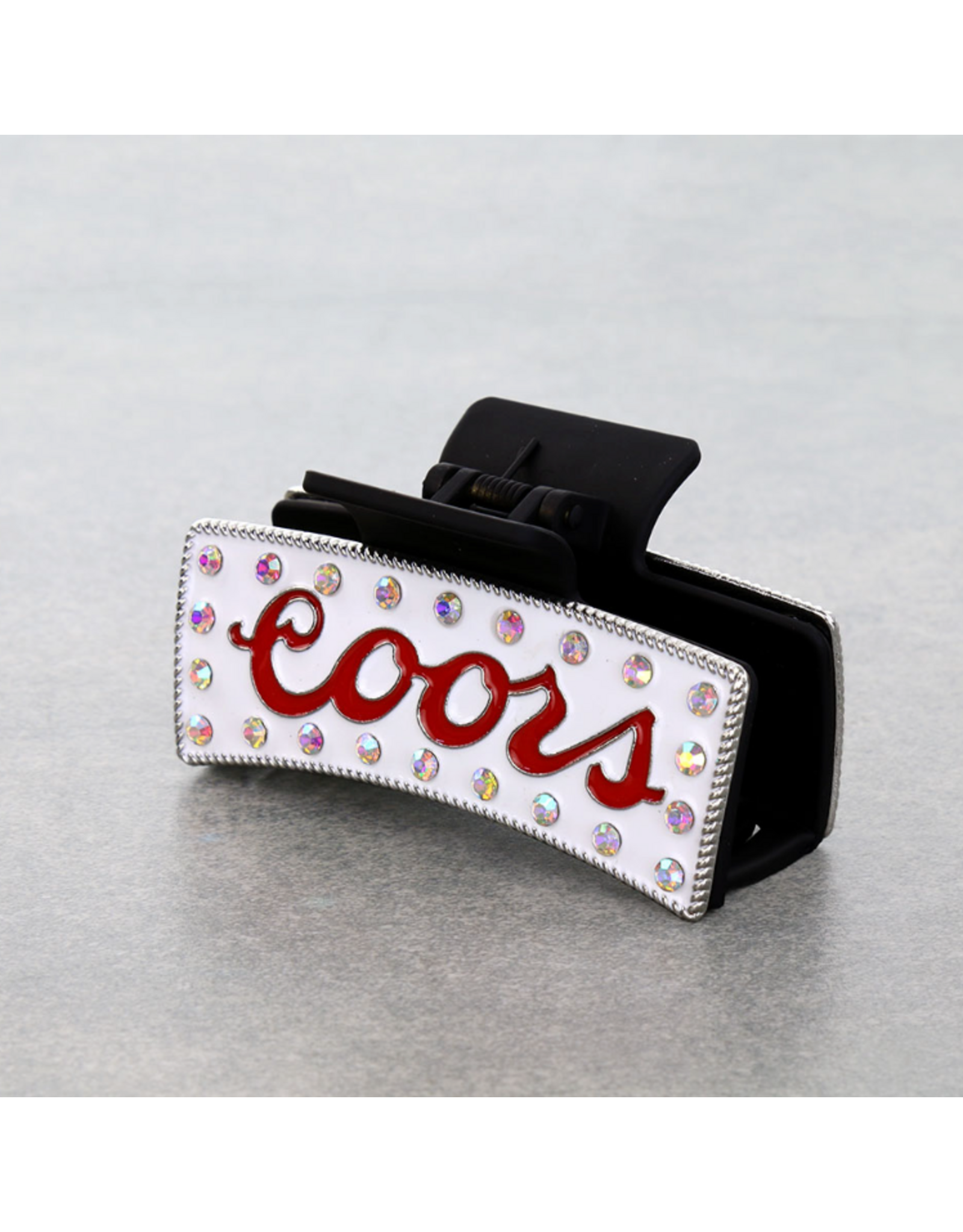 CLAW CLIP WESTERN EPOXY COORS LOGO