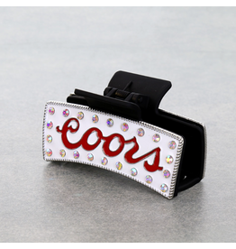 CLAW CLIP WESTERN EPOXY COORS LOGO