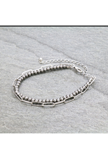BRACELET SET OF 2 NAVAJO PEARL WITH CHAIN LINK