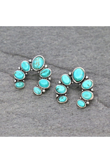 EARRING SQUASH BLOSSOM STUD