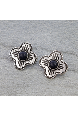 EARRING STUD ZIA SYMBOL