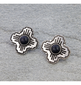 EARRING STUD ZIA SYMBOL